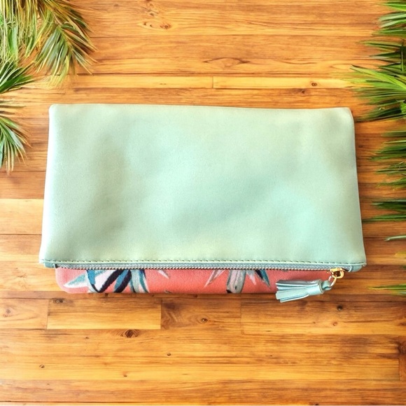 RACHEL PALLY Fold-Over Clutch Bag - Tropical Print - Picture 7 of 16